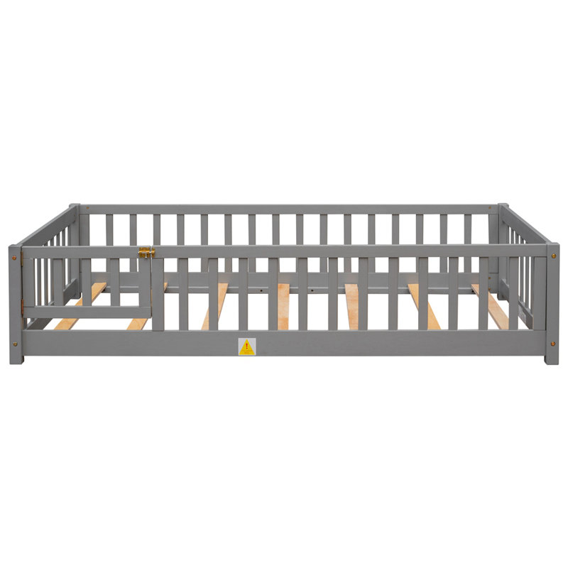 Nanney Solid Wood Daybed, Gray, Twin