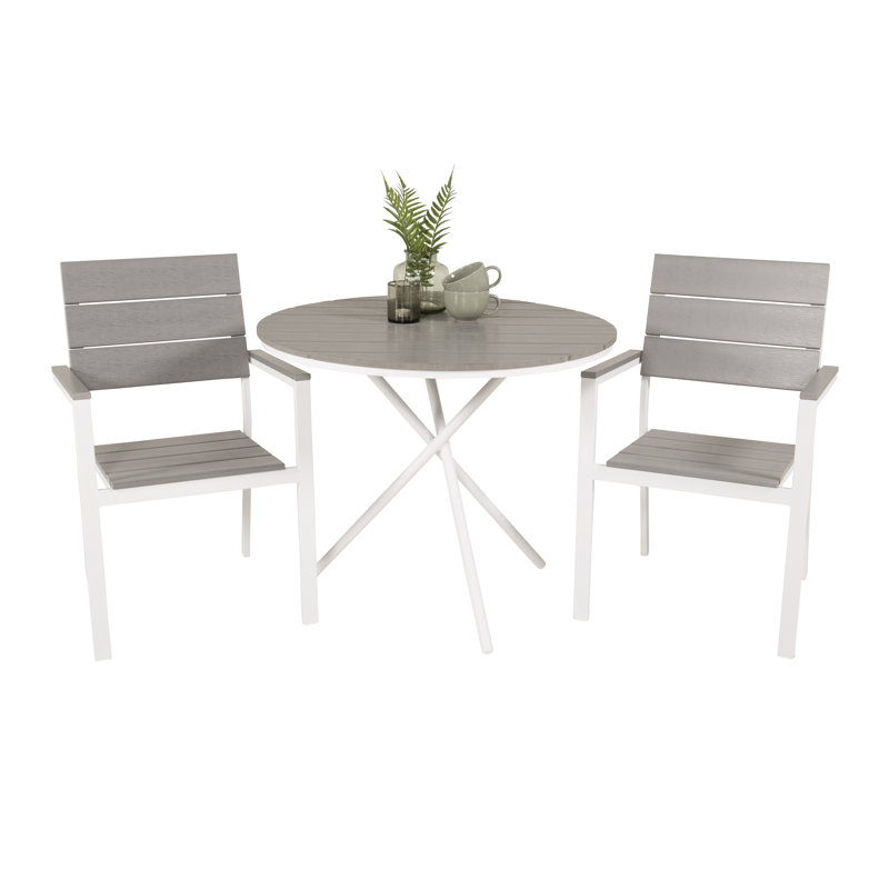 Akia 2 - Person Patio Dining Set Round Table