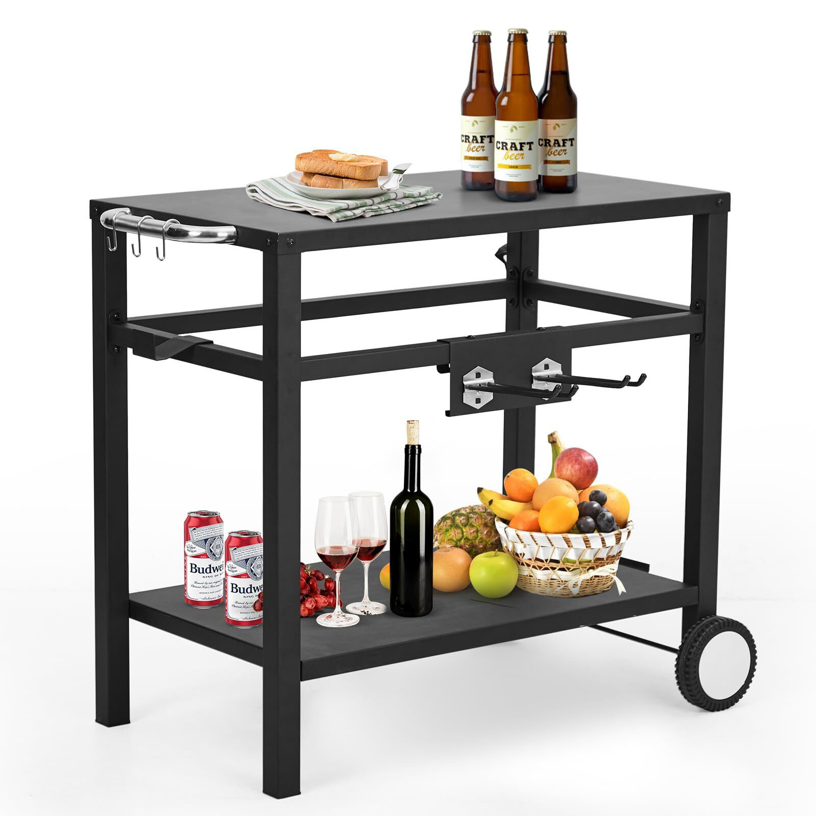 https://assets.wfcdn.com/im/90889004/compr-r85/2527/252741980/outdoor-grill-cart-pizza-oven-stand-bbq-prep-table-with-wheels-hooks-side-handle-double-shelf.jpg