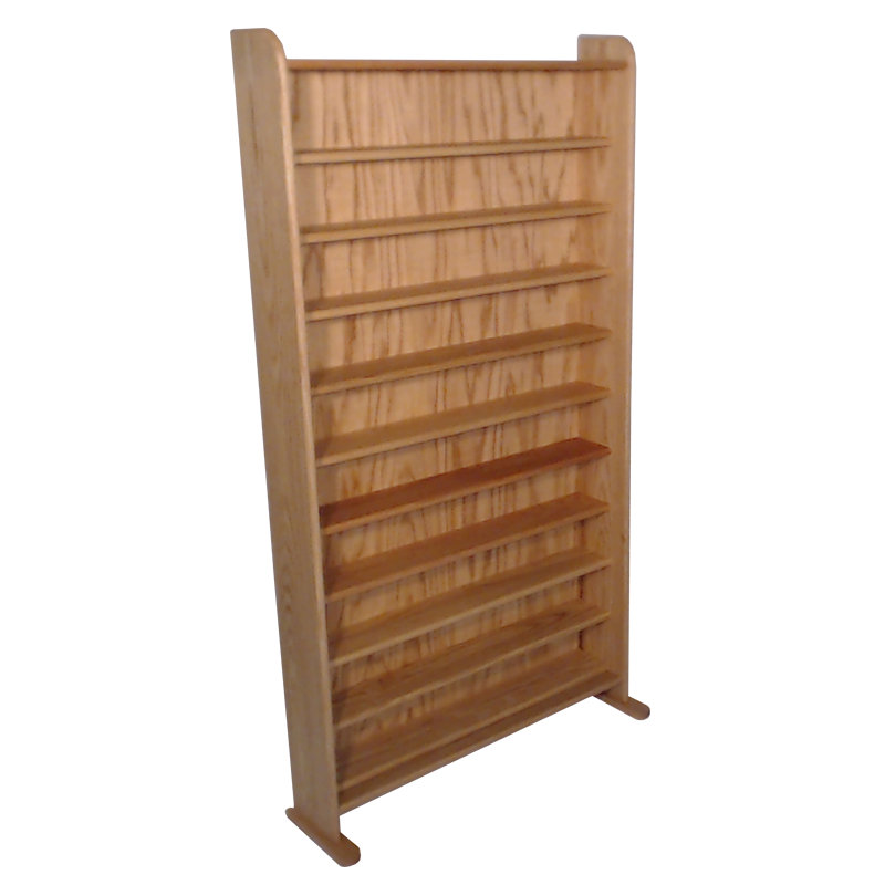Rebrilliant Shelf-Style Wooden CD Rack - 02 Series & Reviews | Wayfair