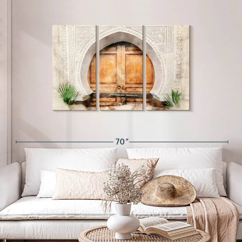 Lilie Moroccan Door, 28" H x 45" W