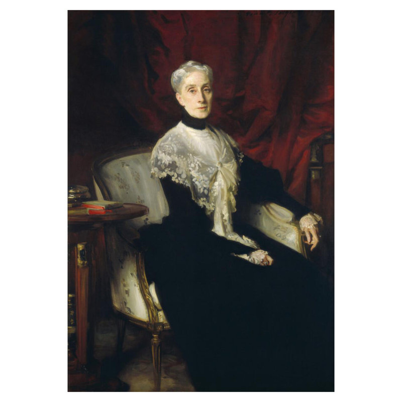 «Ellen Peabody Endicott» par John Singer Sargent - estampe numérique, H 40 po x l 32 po