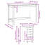 Solid Wood Desk-798312913