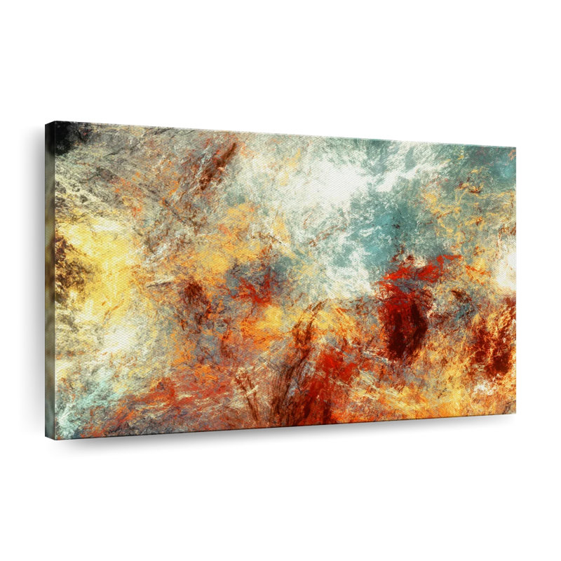 «Frozen Fire», reproduction d'art sur toile, H 16 po x l 24 po x P 1,25 po