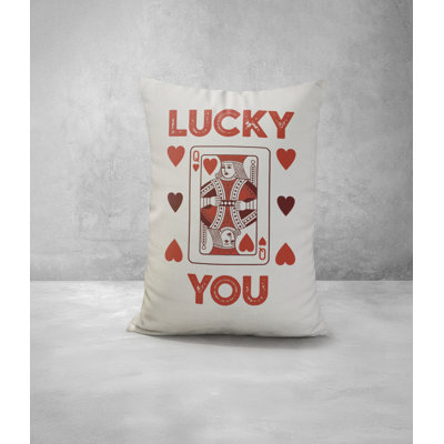 Luckyyou Faux Linen Lumber Pillow