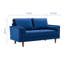 Causeuse en velours Valor Performance-808920776