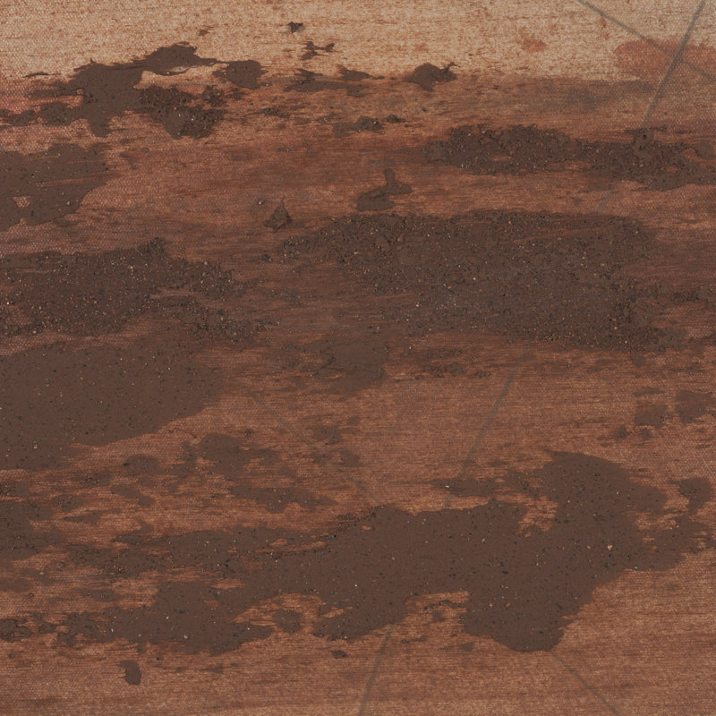 Ochre By  Studio A Hand Embellished Textured Framed Canvas