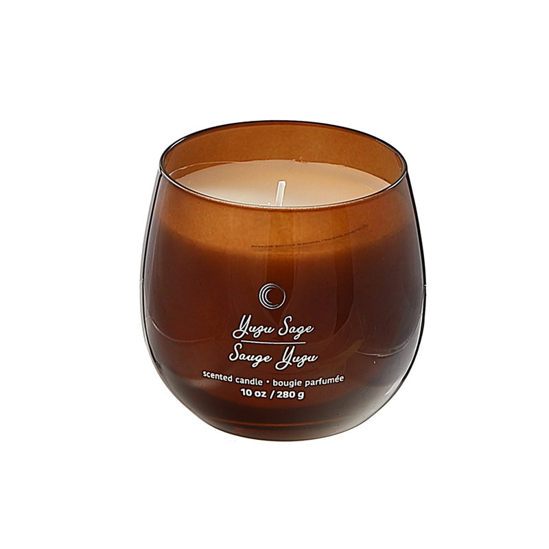 Bougie incurvée lustrée 10 oz Yuzu