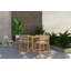 Pearl Teak Outdoor Counter Height Chair-818419262