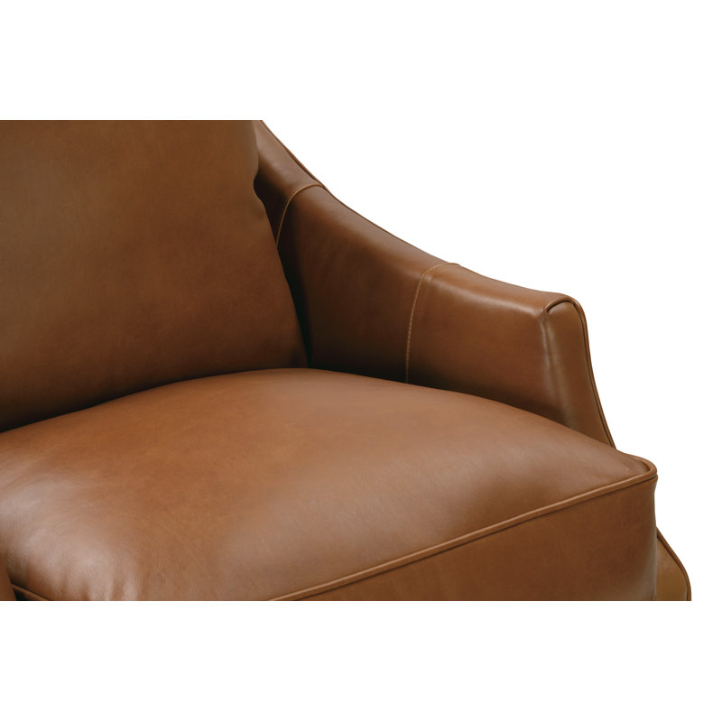 Kori Leather Swivel Recliner