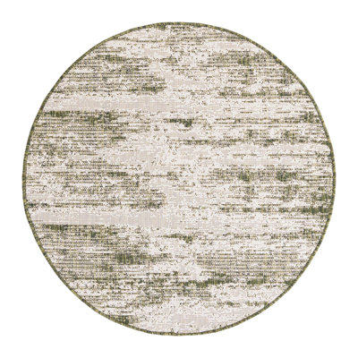 Green Cartago Indoor/Outdoor Modern Rug