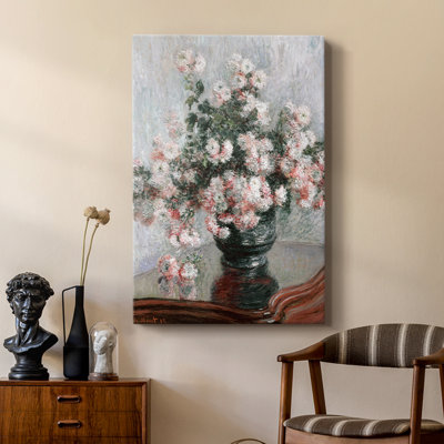 Imprimé floral rétro CCLxxviii - galerie tendue sur mesure Cavas