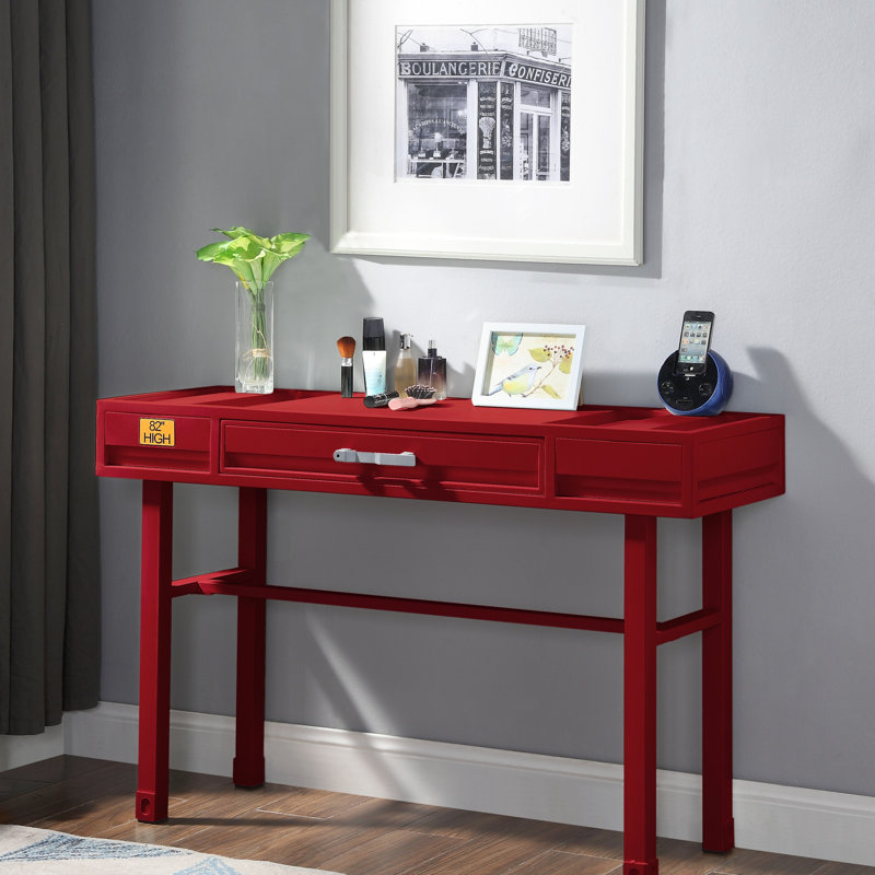 Meuble-lavabo Cargo, Rouge