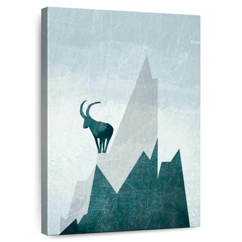 Brampt Blue Mountain Goat, 12" H x 8" W