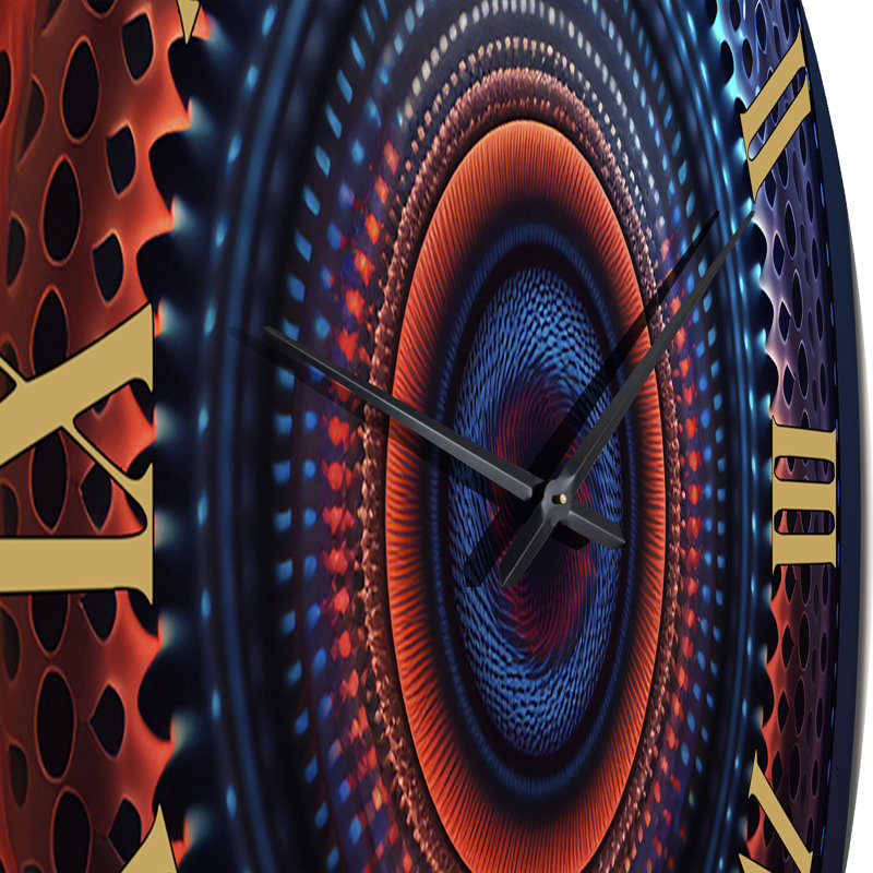 Metal Wall Clock, Large