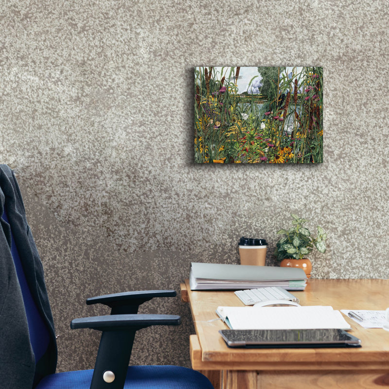 «Bird's Eye View» par Maggie Vandewalle, art mural sur toile, H 12 po x l 16 po x P 0,75 po