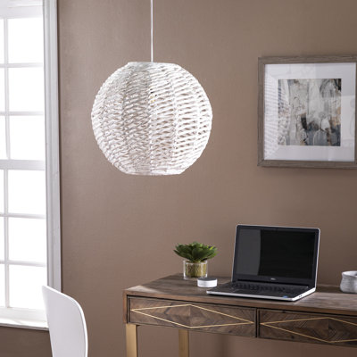 Caylyn 18.25'' H Metal Round Pendant Shade