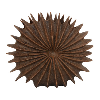 Wink Accent Vase, Sea Urchin Resin Statuette, Modern 20 Inch