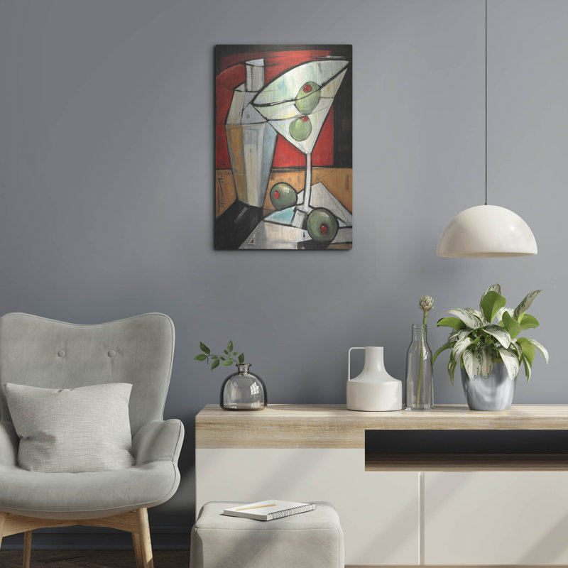 «Shaken Not Stirred» par Tim Nyberg, H 24 po x l 16 po