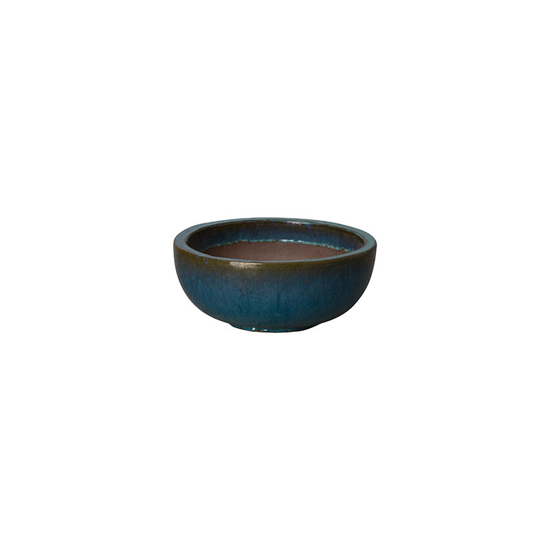 Peniste Handmade Ceramic Planter, 7" H x 18" W x 18" D