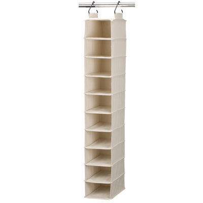 Organiseur en coton à 10 poches