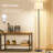 Garnon 61.4'' Standing Floor Lamp with 3-Way Dimmable Bulb Included for Living Room, Bedroom-1625437904