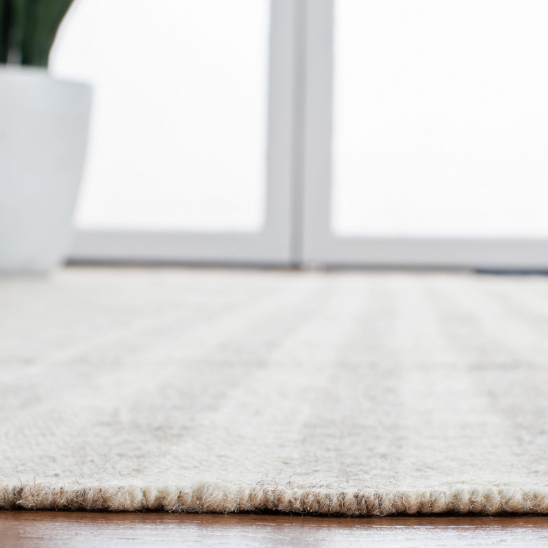 Ralph Lauren Bluff Point Stripe Wool Striped Rug, Rectangle 10' x 14'