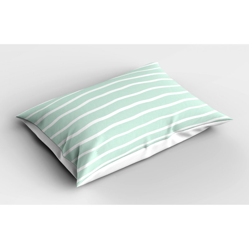 Narwhal Polyester Striped Sham Set, Queen