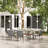Mariene 6 - Person Patio Dining Set with Rectangular Table , Cushions Included-99360978-99360979