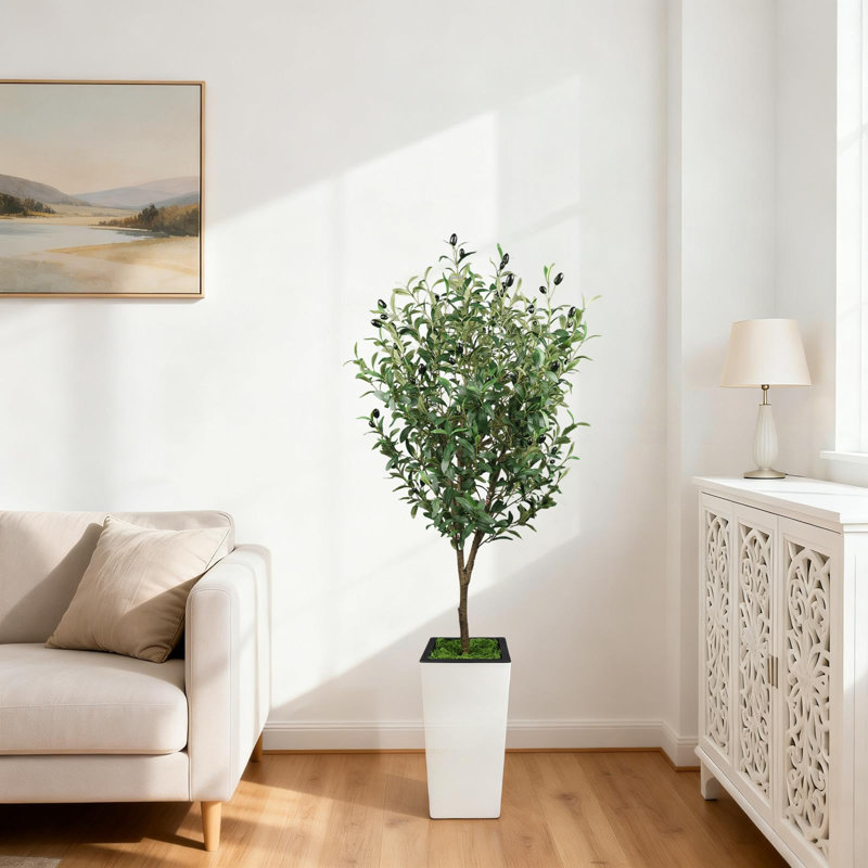 23 cm H Faux Plant, 23cm H x 23cm W x 90cm D