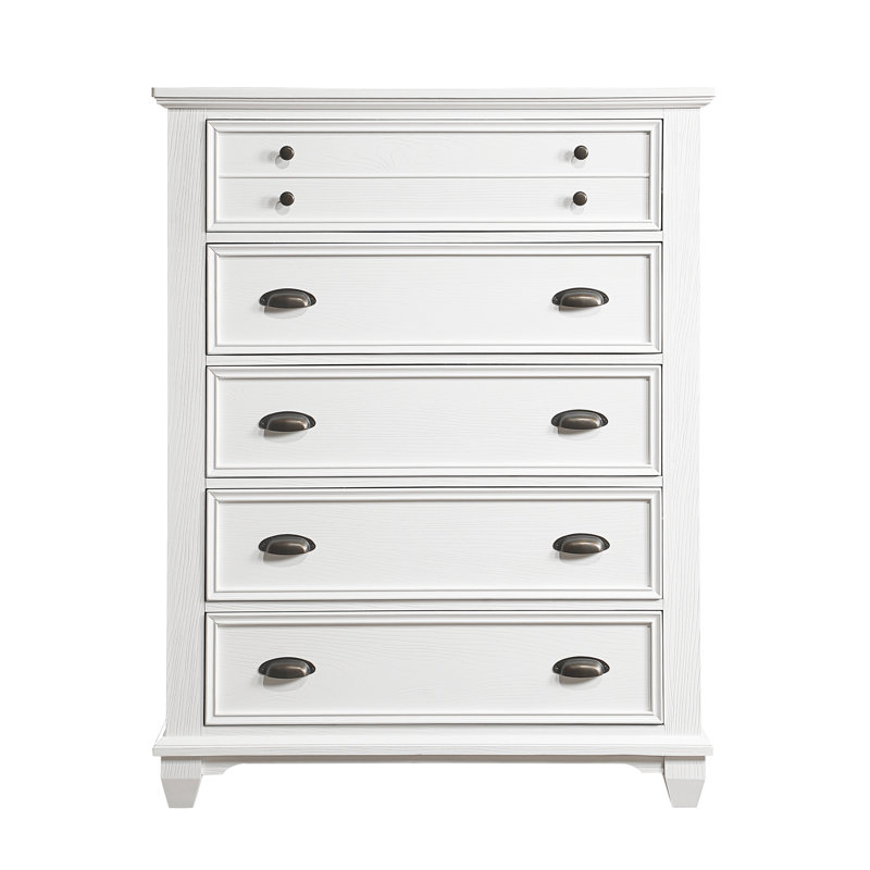 Commode 5 tiroirs Glendoria