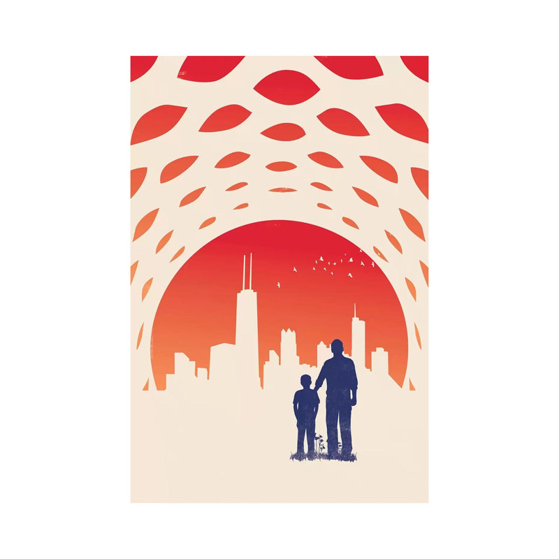 The Skyline by Jay Fleck - Wrapped Canvas Print, 20.32 cm H x 30.48 cm W