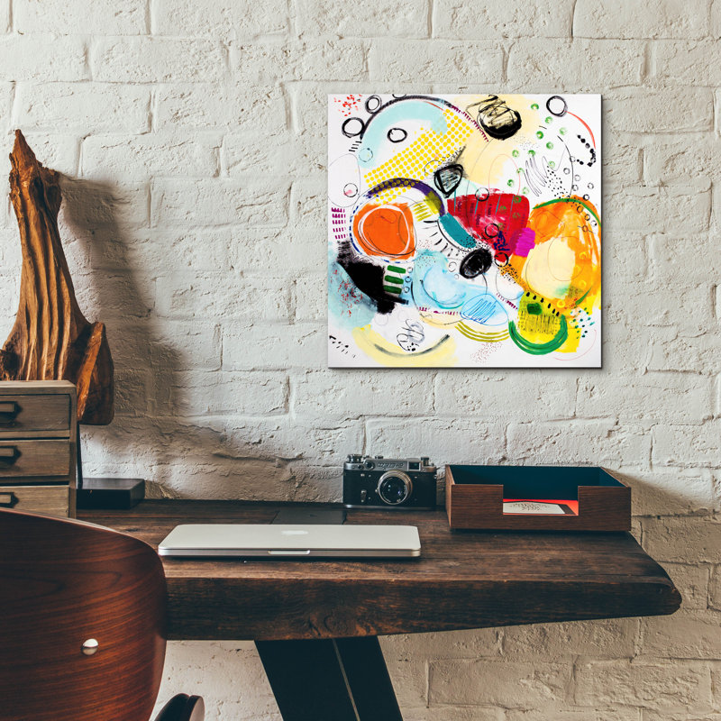 «Silver Lake Series # 2» par Serene Greene, H 12 po x l 12 po