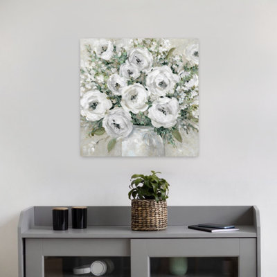 Art mural simple Simply Soft Flower