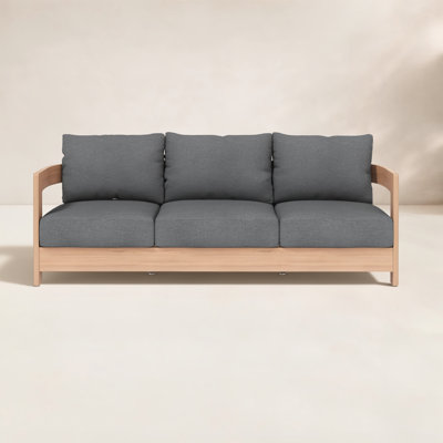 Frances Eucalyptus 77" Outdoor Sofa