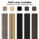 2pc x 94.5" x 24" 3D Acoustic/Sound proof Wood Slat Wall Panels(2 Piece/31.5 sq. ft.)