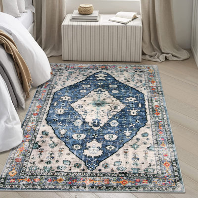 Tapis oriental lavable à la machine Watte