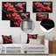 «Magnolias Photo II» - art mural rouge-1803593368-1803593371