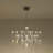 Cheadle Led Crystal Firefly Starry Luster Chandelier