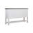 Brown And White 2-Drawer Server