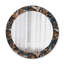 Huldar Glass Flat Wall Mirror