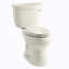 Cimarron Comfort Height Two-Piece Elongated 1.6 GPF Toilet with Aquapiston Flush Technology, Left-Hand Trip Lever and Tank Locks-1745529793-1792635854-1876526934