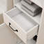 Armoire sur pied Slim White