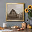 Red Barn VI - Reproduction d'art sur toile encadrée-1675350690-1675350691