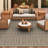 Joleigha Geometric Natural Brown Indoor Outdoor Area Rug-114831399
