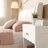 Modern White Scalloped Edge Nightstand With Drawer And Open Shelf, Minimalist Bedside Table For Bedroom, Kids Room, Girls' Room, Cute Side Table With Storage