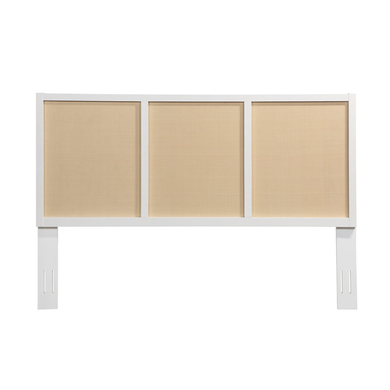 Barkley Cane and Solid Wood King Headboard