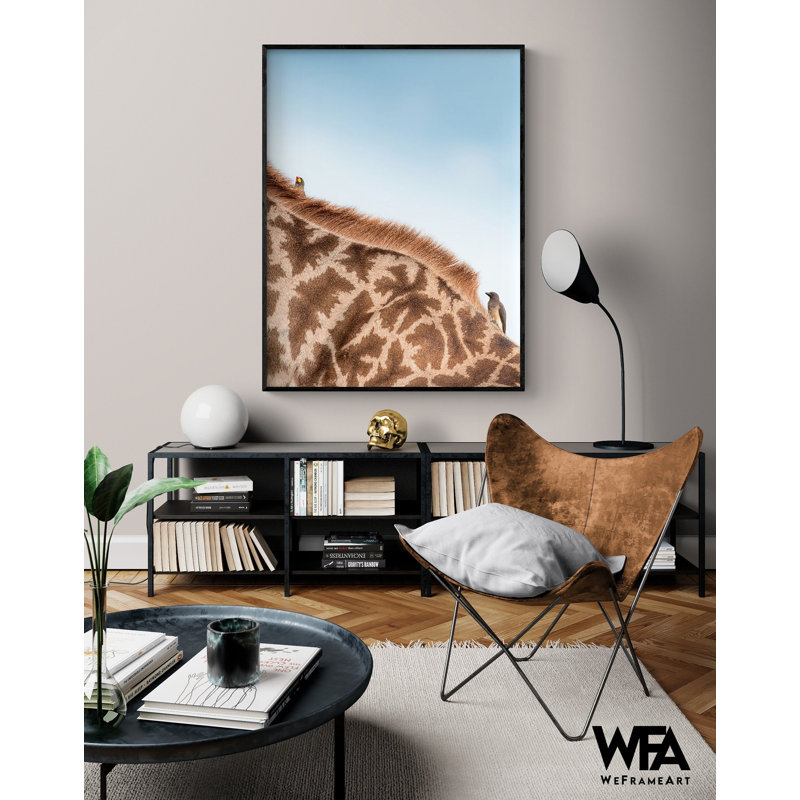 Cool, impression de girafe, affiche de photographie, inspiration de chambre d'enfant, idée de décor de bureau de zoo