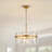Kaan 5-Light Drum Crystal Glass Chandelier
