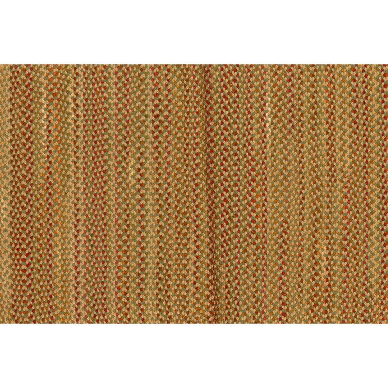 Hand Knotted Wool Area Rug in Green